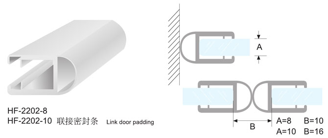 HF-2202-8/HF-2202-10  聯(lián)接密封條